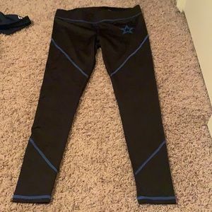 Dallas Cowboys black leggings